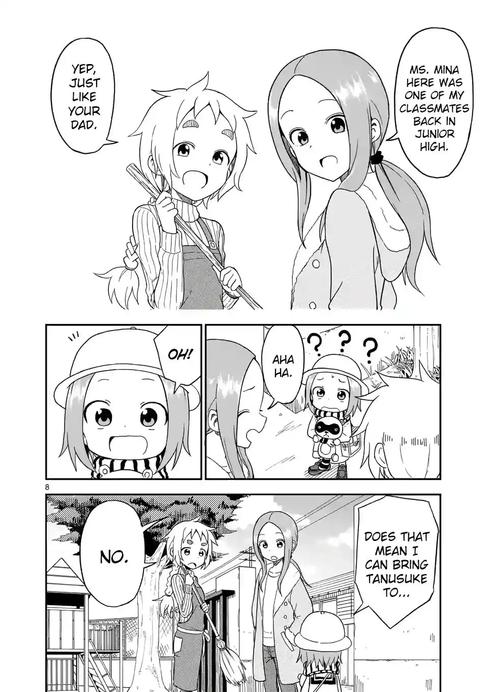 Karakai Jouzu no (Moto) Takagi-san Chapter 72 8